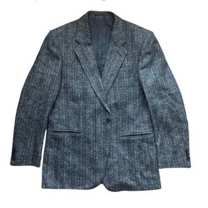 Givenchy Virgin Wool Multicolor Tweed Blazer | L